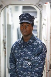 Seaman Willie Keese from Hartwell, serves aboard the USS McCain in Japan