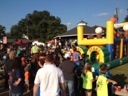 Lavonia Police hold their annual National Night Out Against Crime downtown every year. 