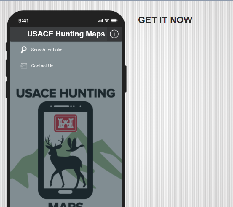 Corps of Engineers releases hunting map app 92.1 WLHR