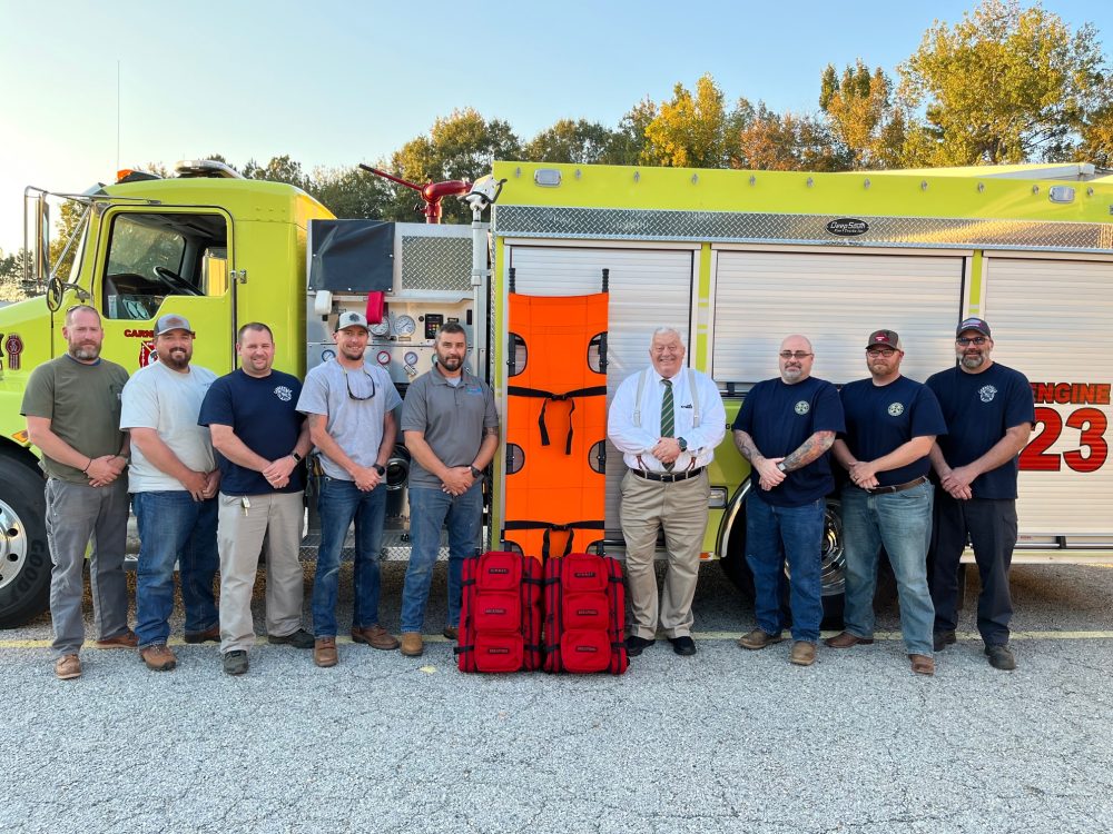 Local Donations Help Carnesville Fire Department Purchase Trauma Kits